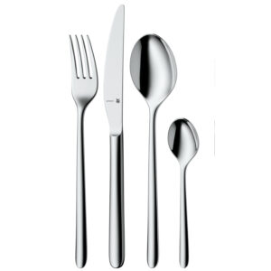 Juego de cubiertos ”flame”, 24 pzs, 6 personas, Cromargan protect, wmf