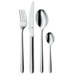 Juego de cubiertos ”flame”, 24 pzs, 6 personas, Cromargan protect, wmf