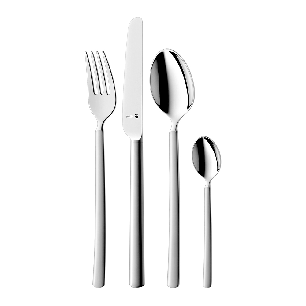 Juego de cubiertos ”loft”, 24 pzs, 6 personas, Cromargan protect, wmf