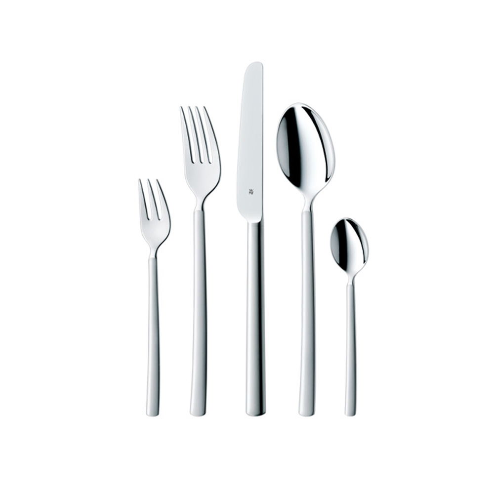 Juego de cubiertos ”loft”, 5 pzas, Cromargan, wmf