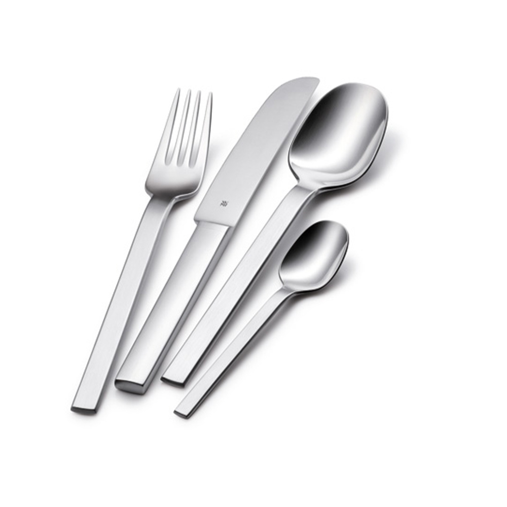 Juego de cubiertos ”nomos”, 68 pzs, 12 personas, Cromargan Protect, wmf