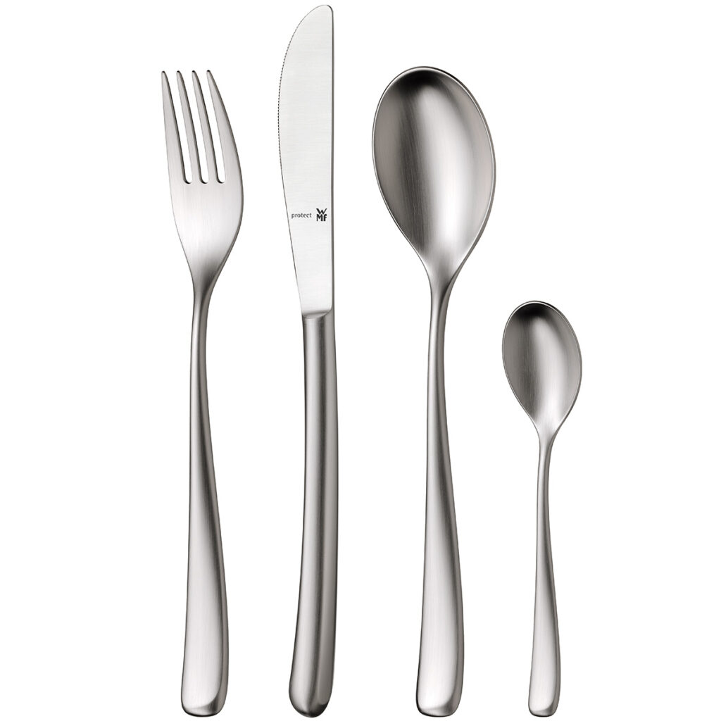 juego de cubiertos ”vision”, 24 pzs, 6 personas, Cromargan protect, wmf