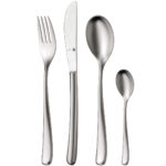 juego de cubiertos ”vision”, 24 pzs, 6 personas, Cromargan protect, wmf