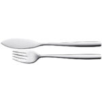 Juego de cubiertos para pescado ”palma”, 2 pzs, Cromargan, wmf