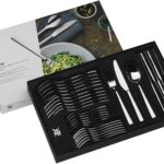 Juego de cubiertos ”palma”, 30 pzs, 6 personas, Cromargan, wmf