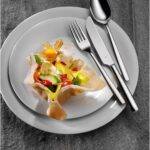 Juego de cubiertos ”palma”, 30 pzs, 6 personas, Cromargan, wmf