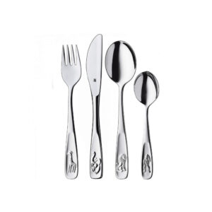 juego de cubiertos infantil ”tiere”, 4 pzs, wmf