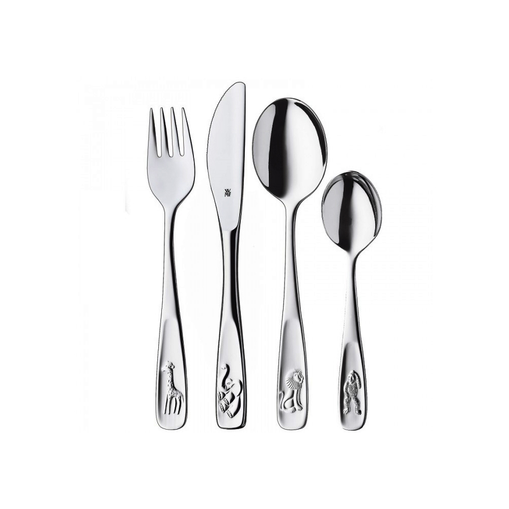 juego de cubiertos infantil ”tiere”, 4 pzs, wmf