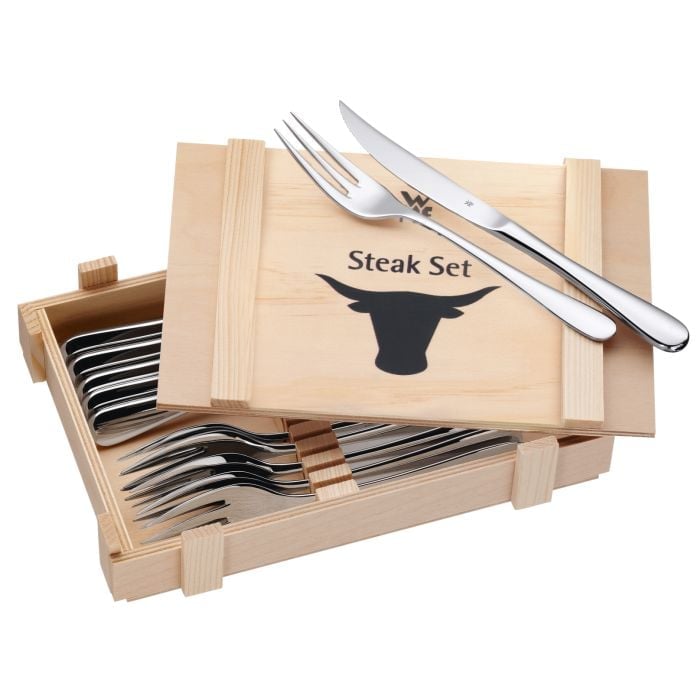 Juego de cubiertos para carne ”steak”, 12 pzs, wmf