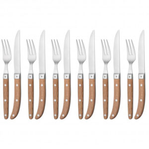 juego de 6 cuchillos para carnes steak ranch wmf