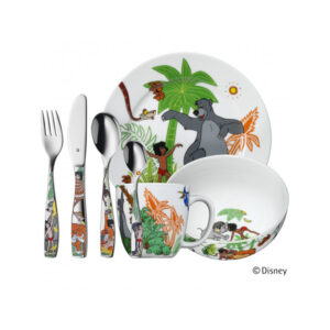 juego de 7 pzs para ninos el libro de la selva wmf