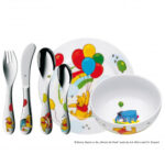 juego de servicio para comida 6 pzs winnie the pooh wmf