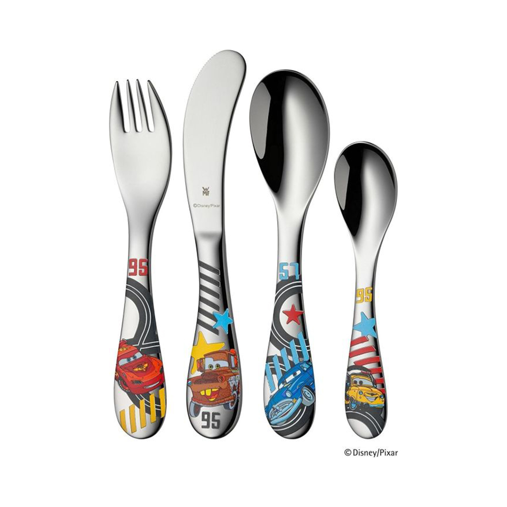 Juego de cubiertos infantils ”Cars”, 4 pzs wmf