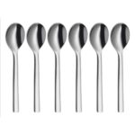 Juego de 6 cucharas para espresso 11 cm ”nuova”, Cromargan, wmf