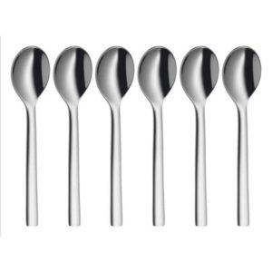 Juego de 6 cucharas para espresso 11 cm ”nuova”, Cromargan, wmf