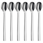 juego de 6 cucharas para latte macchiato 19 cm ”nuova”, cromargan, wmf
