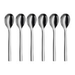 juego de cucharas para café 6 pzs l15,5 cm ”nuova”, cromargan, wmf