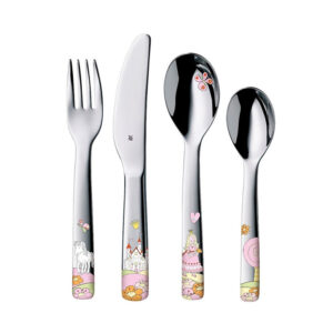juego de cubiertos infantil ”princess anneli”, 4 pzs, wmf