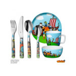 juego de comida para ninos 7 pzs vicky the viking wmf