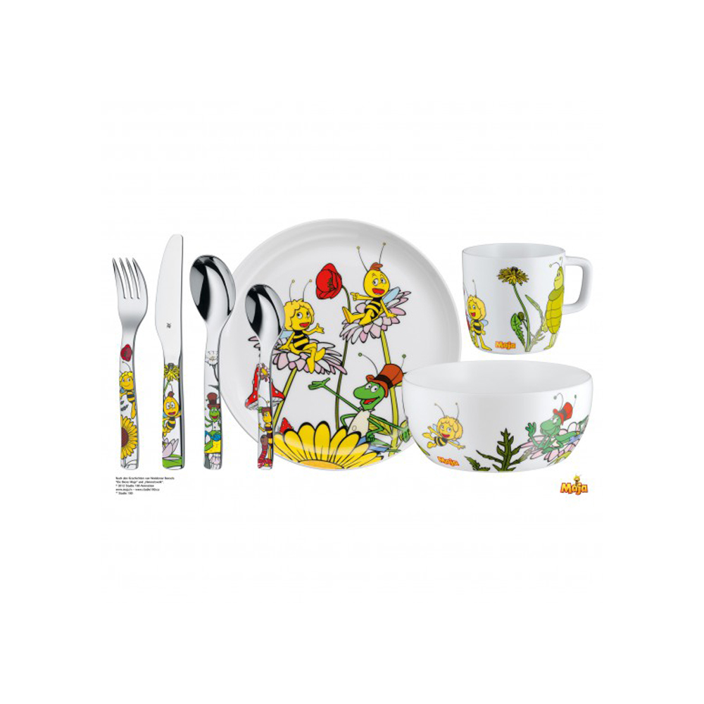 juego de comida para ninos maya 7 pzs the bee wmf