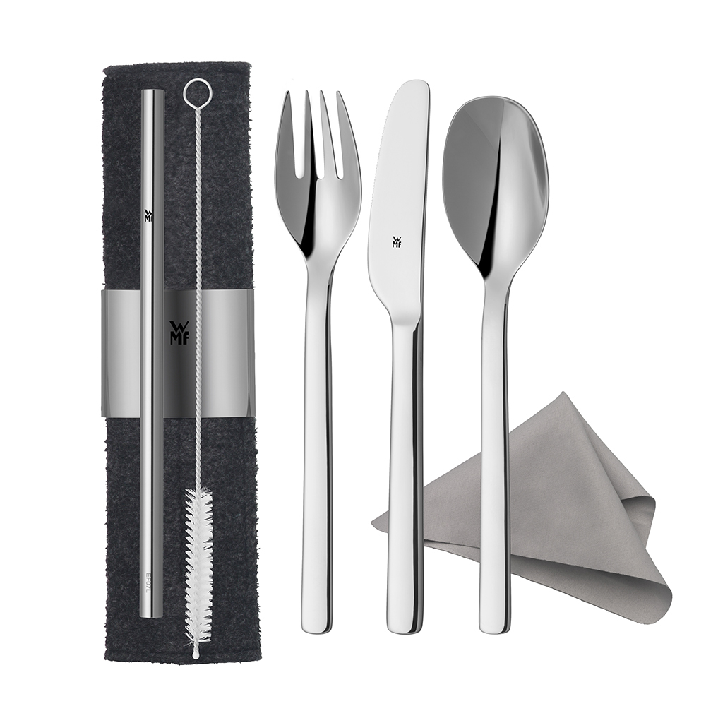 Juego de cubiertos ”my2go”, 8pzs, Cromargan, wmf