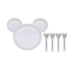 Juego de plato y cubiertos ”Mickey mouse”, 5 pzs, wmf