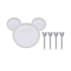 Juego de plato y cubiertos ”Mickey mouse”, 5 pzs, wmf