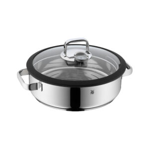 Sartén cacerola de 28 cm, con inserto, tapa de cristal y termómetro integrado ”vitalis” wmf