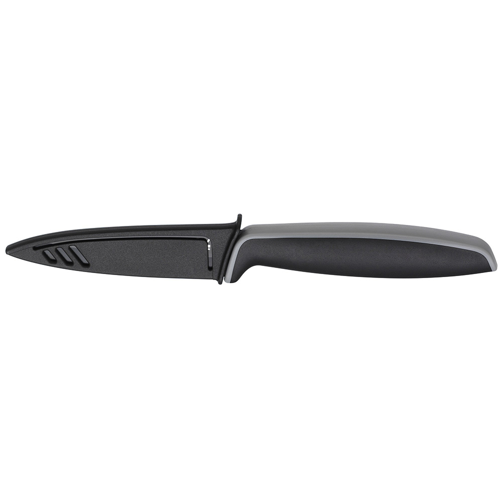 cuchillo multiusos negro 21 cm hoja 10 cm ”touch” wmf