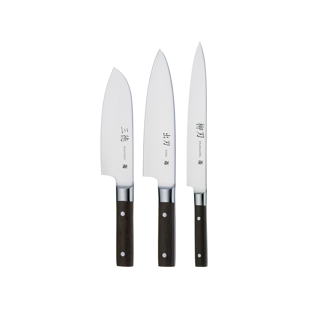juego de cuchillos para cocina 3 pzs yamato wmf