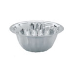 botanero/ensaladera d12 cm h5 cm plateado