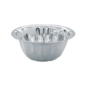 botanero/ensaladera d12 cm h5 cm plateado