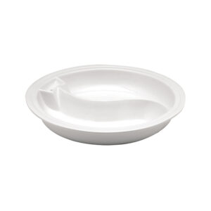 inserto de porcelana con 1 division para buffet server cd-093