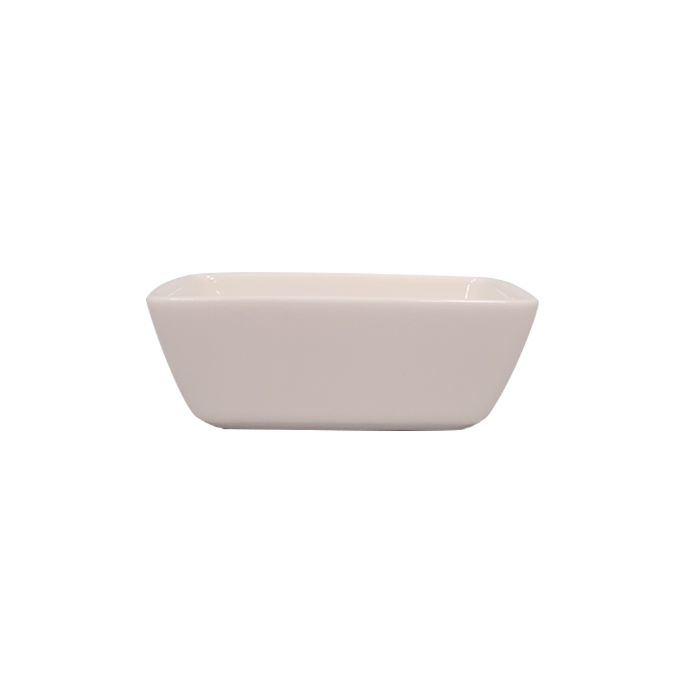 bowl para sobres azucar/sacarina 9x6x3 cm bone porcelain professional gourmet