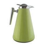 jarra térmica 1.0 l metal con cubierta color pastel /(one-hand operation) color verde interior de ampolla de cristal