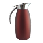 jarra térmica 1.8 l irrompible-doble pared acero inox. /(one-hand operation) cubierta color rojo