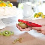 Cuchillo y pelador 2 en 1 para frutas blandas