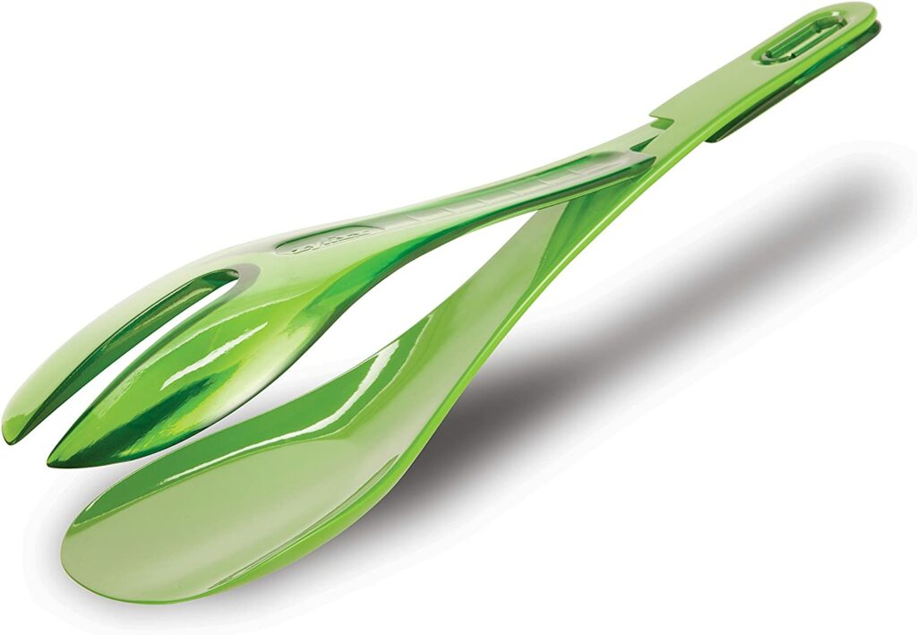 Juego de cubiertos para servir ensalada ”clip n serve” de 36 cm