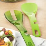 Juego de cubiertos para servir ensalada ”clip n serve” de 36 cm