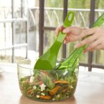 Juego de cubiertos para servir ensalada ”clip n serve” de 36 cm