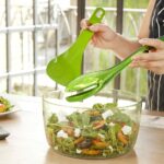 Juego de cubiertos para servir ensalada ”clip n serve” de 36 cm