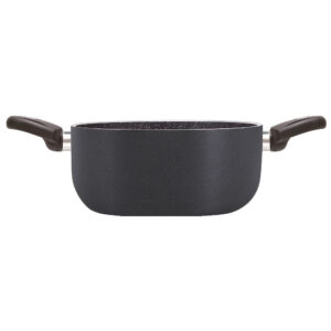 Cacerola con 2 asas suaves al tacto 24 cm ”biostone”, PENSOFAL
