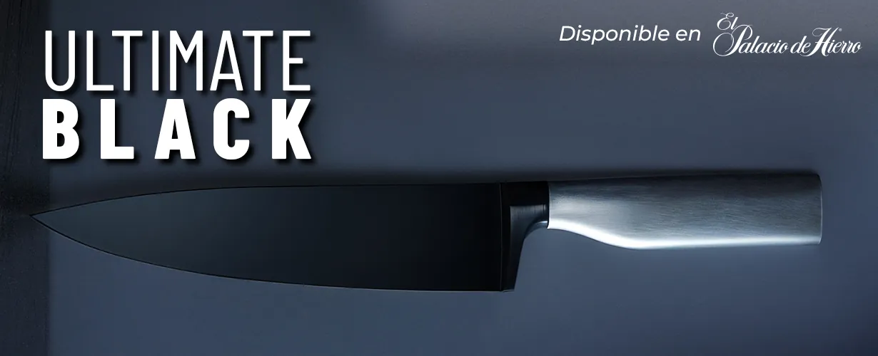 Cuchillo Ultimate Black WMF de alto rendimiento para cocina profesional