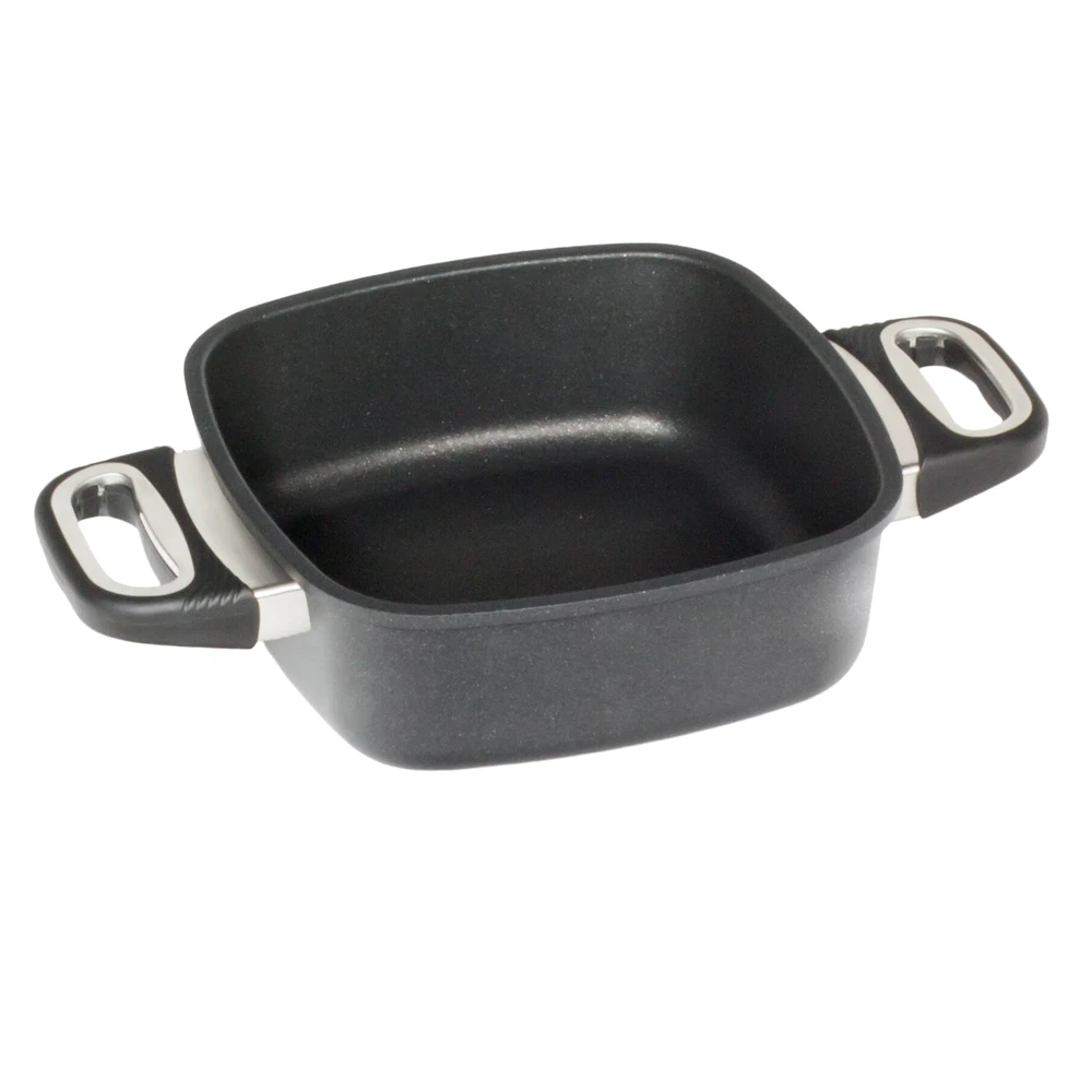 Cacerola cuadrado con asas 28x28x9 cm