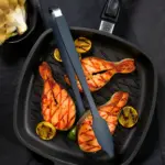 Pinzas 33 cm silicon gris oscuro