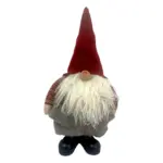 Figura de gnomo de 21 x18 x44 cm en rojo