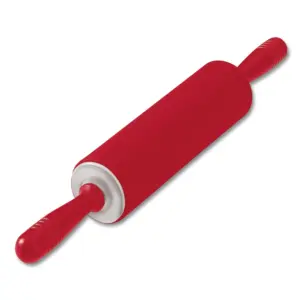 Rodillo de silicon d6,8 cm kaiserflex rojo