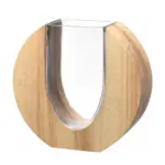 Florero h 19 cm Legno