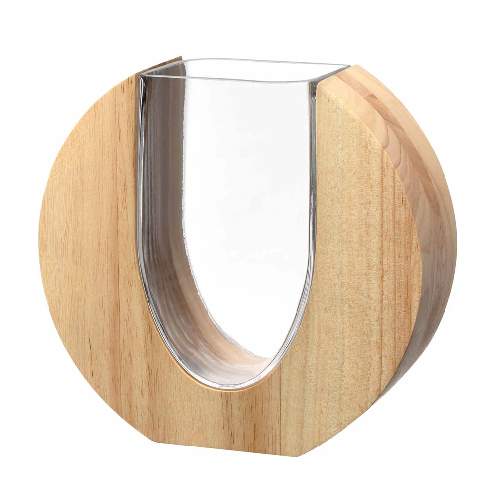 Florero h 19 cm Legno