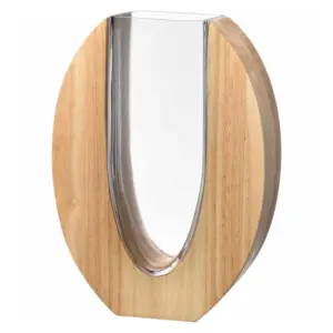 Florero h 28 cm Legno